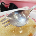 スガキヤ - 旧型ラーメンフォークにはスーちゃんが