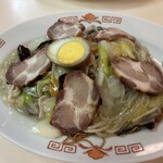 味の古久家 - チャーシュー焼きそば