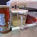 豚骨流星群 - 卓上調味料