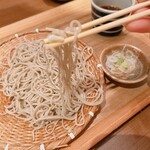 石臼挽きそば 石月 - 塩で
