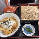 そば工房　里の樹 - 料理写真:ミニカツ丼セット¥1000