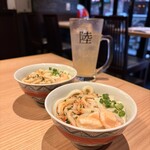 おでんと魚料理と日本酒 栄 - アジアンテイスト冷やしうどん★