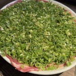 博多焼肉 玄風館 龍 - タン塩ネギまみれ
