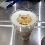 Cat Cafe MOFF - ドリンク写真:カフェラテ