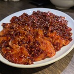 博多焼肉 玄風館 龍 - 鶏もも・ハラミ