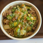すき家 - 牛まぜのっけをごはんにオン