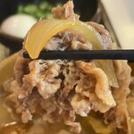 すき家 - 牛肉リフト