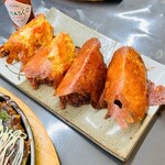 輪 - トマトのパリパリチーズ最高