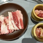 すたみな太郎 PREMIUM BUFFET - 自分はお肉はカルビとレバーがいいな！