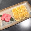 名古屋焼肉きらく - スーパーネギタン塩と上タン