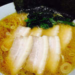 ひろき家 - 家系らーめん600＋チャーシューWトッピング200