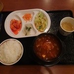 韓庭園 - 牛スジ煮込み定食