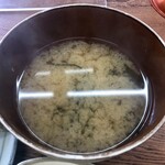 下総屋 - ワカメの味噌汁
