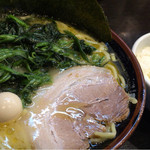 麺匠家 - 再訪！　　味玉忘れられたから、後で追加とおまけのうずらだったのさっ！