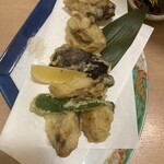 こきゅう - 牡蠣の天麩羅1,000円
