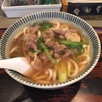 ちぎりや - 肉うどん、７５０円也。