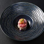 【鹿児島黒牛】海鮮和牛ユッケ　1,480円→740円