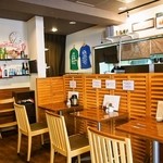 うどん上々 - 1人テーブル席