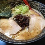 ひげ坊主 - H.27.3.19.夜 正油とんこつラーメン 700円