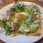 オーガニックキッチンエンジェル  - 野菜とチキンのガレットランチ(ランパス2利用で￥500)