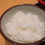 麦香 - ご飯は少な目