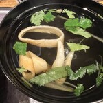 鰻 むさし乃 - 肝吸い　330円　　ふつうのお吸い物という選択肢もあります。