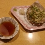 四季の味処 太 - ふきのとうの天婦羅