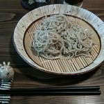 Kimama cafe - 旦那さんの作った器に盛られた蕎麦