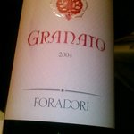 サルティンバンコ - 今日もワイン持込み。作り手はフォラドーリ。ブランドがグラナート。葡萄種はテロルデゴ◎
