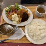 津の田カリー - 料理写真:ビジネスセット