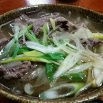 更科 - 肉うどん
