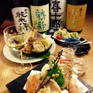 様々な日本酒ご用意しております！