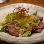 ここのつ - 上ハツねぎポン酢