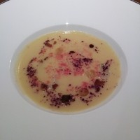 ラ・ロカンダ ザ・リッツ・カールトン京都 - ひよこ豆のスープ