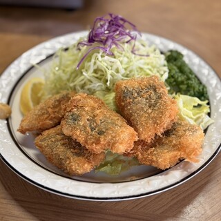 かつ味 - 料理写真:アジフライ(単品)