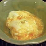 竹屋町 三多 - 春の玉子とじ(白魚/山うど/クレソン)