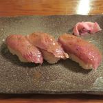 ひとし - 石垣牛の炙りにぎり