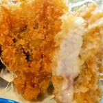 味自慢 - 【鯵満定食】のアジフライ