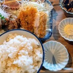 味自慢 - 鯵満定食 1869円