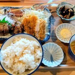 味自慢 - 鯵満定食 1869円