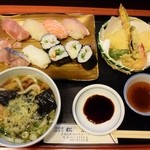 松葉 - うどん定食890円