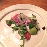 春秋ツギハギ 日比谷 - コース料理の前菜。