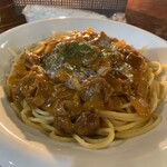 プー横丁 - スパゲッティ ビーフストロガノフ