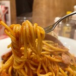 スパゲッティーのパンチョ - 麺の太さが丁度良い