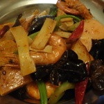 水雲天 - 各種海鮮と野菜のマーラー炒め鍋
