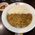 CoCo壱番屋 - 料理写真:豚しゃぶカレー200g、旨辛にんにく