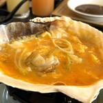 AOMORI BOLD KITCHEN - 帆立貝焼き味噌♪ コレをご飯に掛けて食べると美味しい