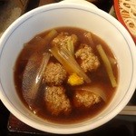 能登治 - 鴨つくねのつけ汁