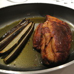 ラ・トルテュ - フォアグラのポワレと黒大根