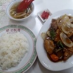 関目飯店 - 150216酢豚定食500円